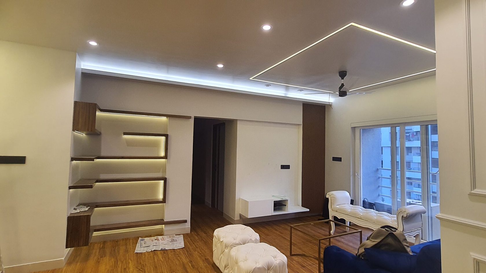False ceilings are the best design and work for residential houses